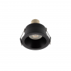 DK2411-BK Кольцо для серии светильников DK2410, пластик, черный