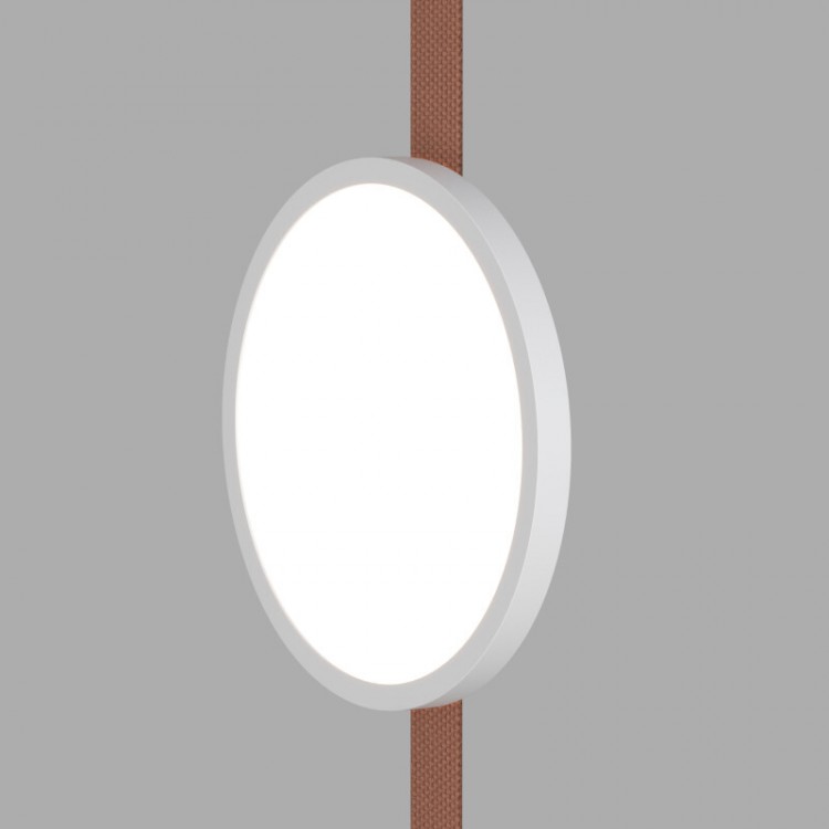 DK5566-WH+BK Cветильник для трека-ремня Belty, серия Flow, со светодиодом, D168*H29.5мм, 48V DC, 10W, RA90, 120°, 4000K, IP20, белый с черным, алюминий DK5566-WH+BK Cветильник для трека-ремня Belty, серия Flow, со светодиодом, D168*H29.5мм, 48V DC, 10W, RA90, 120°, 4000K, IP20, белый с черным, алюминий