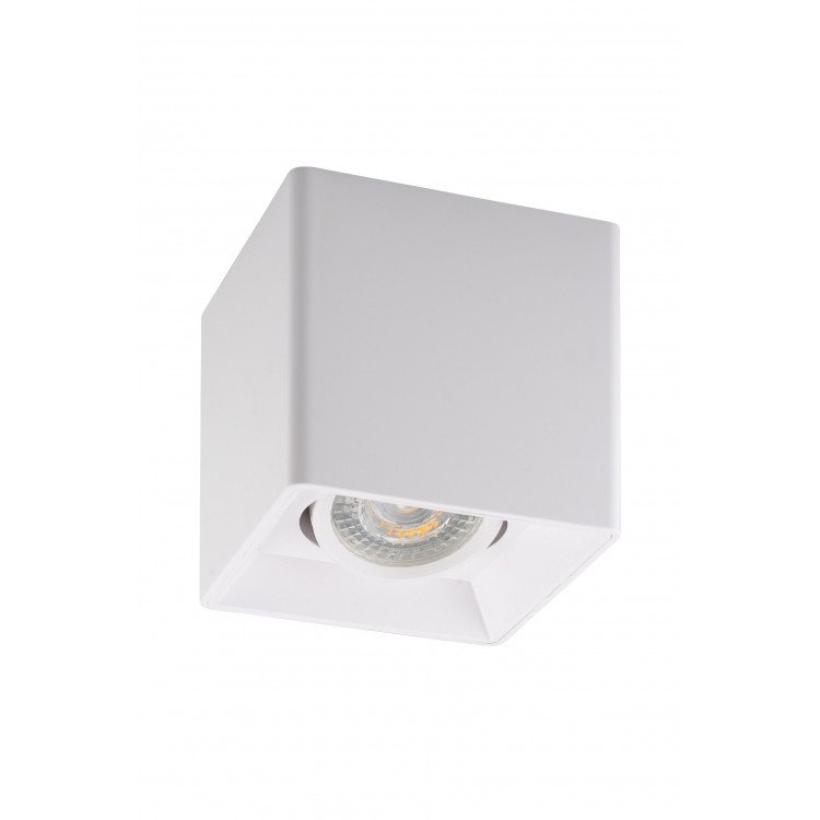 DK3030-WH Светильник накладной IP 20, 10 Вт, GU5.3, LED, белый, пластик