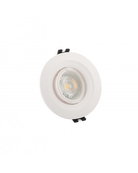 DK3029-WH Встраиваемый светильник, IP 20, 10 Вт, GU5.3, LED, белый, пластик-foto2