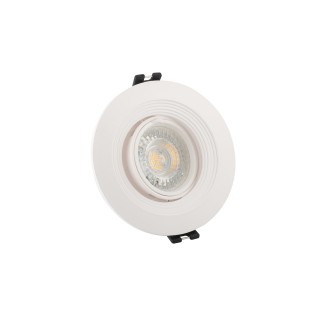 DK3029-WH Встраиваемый светильник, IP 20, 10 Вт, GU5.3, LED, белый, пластик-foto2