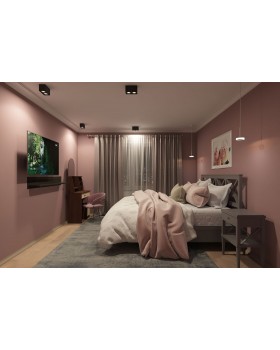 DK2004-BK Светильник накладной IP 20, 50 Вт, GU10, черный, алюминий-foto4