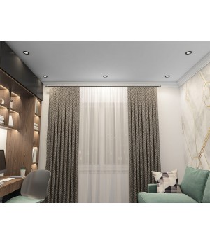 DK3061-BK+WH Встраиваемый светильник, IP 20, 10 Вт, GU5.3, LED, черный/белый, пластик-foto2