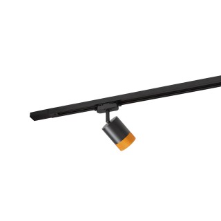 DK6405-BG Трековый светильник IP 20, 7 Вт, LED 3000, черный/золотой, алюминий-foto3