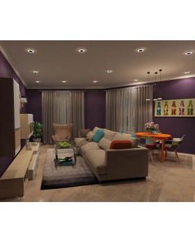 DK4020-BK Встраиваемый светильник IP 20, 6 Вт, LED 3000, черный, алюминий-foto5