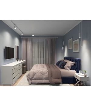 DK6012-WH Трековый светильник IP 20, 50 Вт, GU10, белый, алюминий-foto5