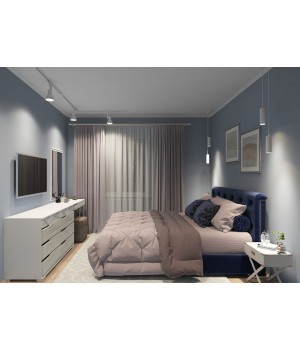 DK6010-WH Трековый светильник IP 20, 60 Вт, E27, белый-foto14