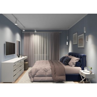 DK6010-WH Трековый светильник IP 20, 60 Вт, E27, белый-foto14