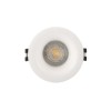 DK3024-WH Встраиваемый светильник, IP 20, 10 Вт, GU5.3, LED, белый, пластик