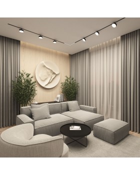 DK8070-BK Акцентный светильник SMART LINEAR 16W DIM 3000K-6000K черный-foto4