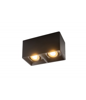 DK3035-BK Светильник накладной IP 20, 10 Вт, GU5.3, LED, черный, пластик