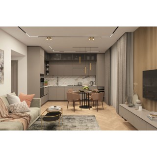 DK8004-BK Линейный светильник SMART LINEAR 18W DIM 3000K-6000K черный-foto4