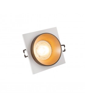 DK2402-GD Встраиваемый светильник, IP 20, 50 Вт, GU10, черный/золотой, алюминий-foto8