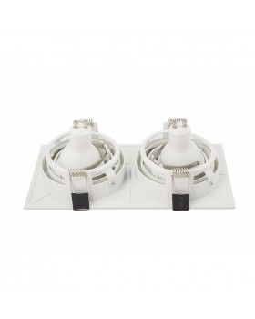 DK2122-WH Встраиваемый светильник, IP 20, 50 Вт, GU10, белый, алюминий-foto7