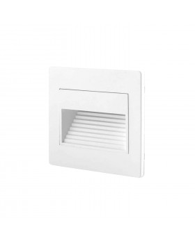 DK3050-WH Светильник встраиваемый в стену, IP 20, LED 3000, 1 Вт, белый, пластик DK3050-WH Светильник встраиваемый в стену, IP 20, LED 3000, 1 Вт, белый, пластик