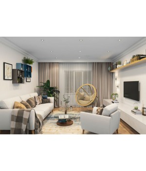 DK3020-CM Встраиваемый светильник, IP 20, 10 Вт, GU5.3, LED, серый, пластик-foto7