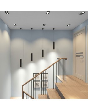 DK3072-BBR Встраиваемый светильник, IP 20, 10 Вт, GU5.3, LED, черный/бронзовый, пластик-foto5