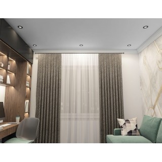 DK3061-BK+WH Встраиваемый светильник, IP 20, 10 Вт, GU5.3, LED, черный/белый, пластик-foto3