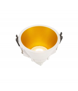 DK3026-WG Встраиваемый светильник, IP 20, 10 Вт, GU5.3, LED, белый/золотой, пластик-foto7