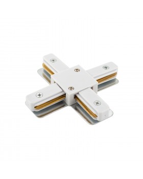 TR1104-WH Соединитель для шинопровода X-образный, белый