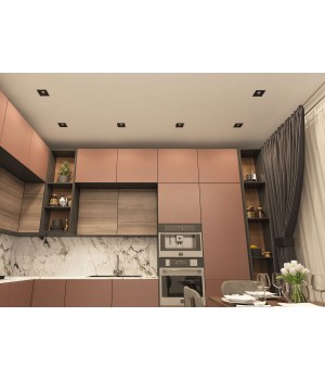 DK2121-BK Встраиваемый светильник, IP 20, 50 Вт, GU10, черный, алюминий-foto8