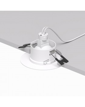 DK3028-WH Встраиваемый светильник, IP 20, 10 Вт, GU5.3, LED, белый, пластик-foto5