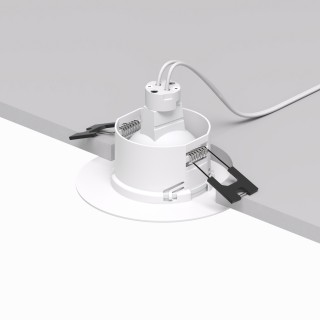 DK3028-WH Встраиваемый светильник, IP 20, 10 Вт, GU5.3, LED, белый, пластик-foto5