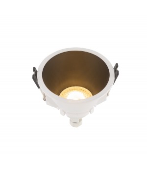 DK3026-WB Встраиваемый светильник, IP 20, 10 Вт, GU5.3, LED, белый/черный, пластик-foto7