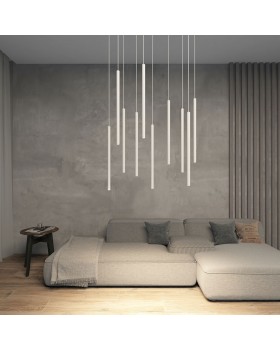 DK4304-WH Подвесной светильник со встроенным светодиодом, 5W, IP 20, 4000K, белый, алюминий-foto4