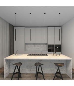 DK4303-BK Подвесной светильник со встроенным светодиодом, 5W, IP 20, 3000K, черный, алюминий-foto5