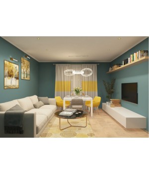 DK3061-WH+YE Встраиваемый светильник, IP 20, 10 Вт, GU5.3, LED, белый/желтый, пластик-foto4