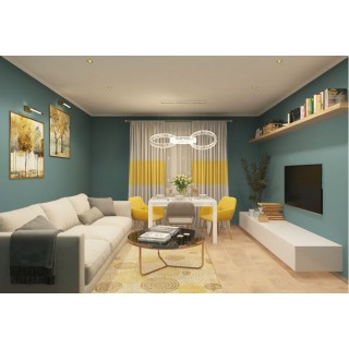 DK3061-WH+YE Встраиваемый светильник, IP 20, 10 Вт, GU5.3, LED, белый/желтый, пластик-foto4