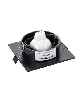 DK3021-BK Встраиваемый светильник, IP 20, 10 Вт, GU5.3, LED, черный, пластик-foto8