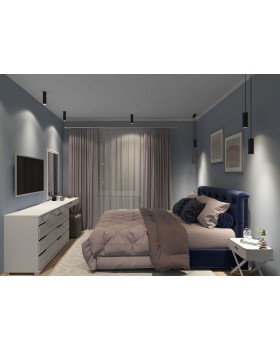 DK2052-BK Накладной светильник, IP 20, 15 Вт, GU10, черный, алюминий-foto4