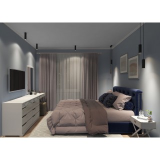 DK2052-BK Накладной светильник, IP 20, 15 Вт, GU10, черный, алюминий-foto4