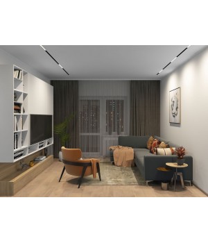 DK8004-BK Линейный светильник SMART LINEAR 18W DIM 3000K-6000K черный-foto9