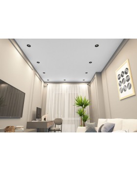 DK2120-BK Встраиваемый светильник, IP 20, 50 Вт, GU10, черный, алюминий-foto3