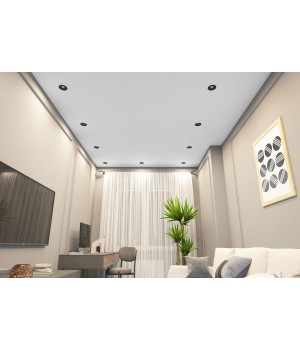 DK2120-BK Встраиваемый светильник, IP 20, 50 Вт, GU10, черный, алюминий-foto3