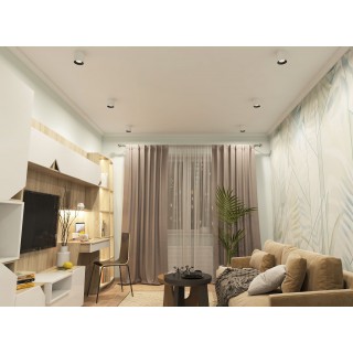 DK3090-WB+WH Светильник накладной IP 20, 10 Вт, GU5.3, LED, бело-черный/белый, пластик-foto3