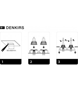 DK3022-WH Встраиваемый светильник, IP 20, 10 Вт, GU5.3, LED, белый, пластик-foto13