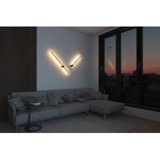 DK5012-BK Бра 800 мм, 3000К, IP20, 7 Вт, черный, алюминий-foto9