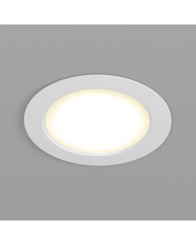 DK3048-WH Встраиваемый светильник, IP 20, 7Вт, LED, белый, пластик