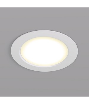 DK3048-WH Встраиваемый светильник, IP 20, 7Вт, LED, белый, пластик