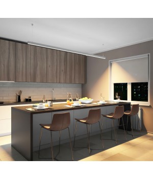 DK9253-WH Линейный светильник 62W 2500mm 3000K, белый-foto7