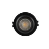 DK3024-BK Встраиваемый светильник, IP 20, 10 Вт, GU5.3, LED, черный, пластик