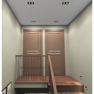 DK3072-BBR Встраиваемый светильник, IP 20, 10 Вт, GU5.3, LED, черный/бронзовый, пластик-foto4