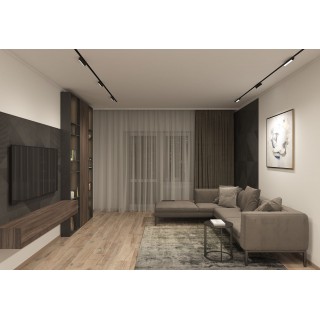 DK8009-BK Поворотный матовый светильни SMART 9W DIM 3000K-6000K черный-foto3