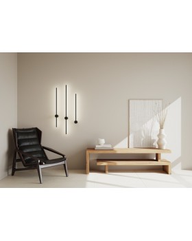 DK5010-BK Бра 600 мм, 3000К, IP20, 5 Вт, черный, алюминий-foto10