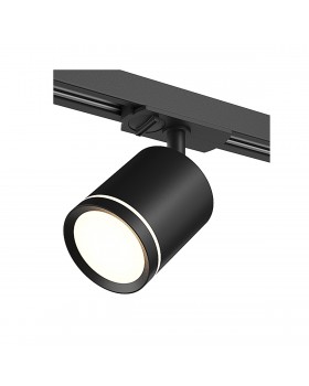 DK6400-BK Трековый светильник IP 20, 5 Вт, LED 4000, черный, алюминий