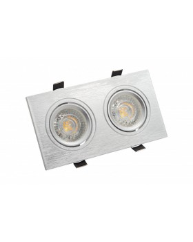 DK3022-CM Встраиваемый светильник, IP 20, 10 Вт, GU5.3, LED, серый, пластик-foto7